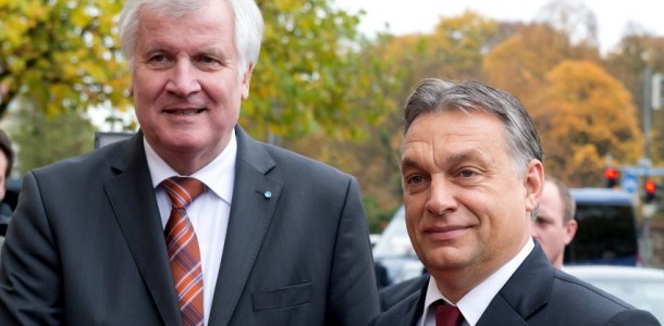 Seehofer empfangt Orban