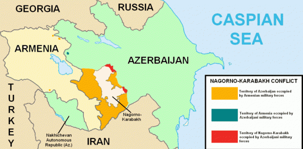 nagorno-karabakh, enclava