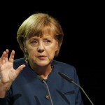 german-chancellor-merkel-gestures-as-she-gives-a-speech-at-german-sustainable-development-congress-in-berlin