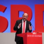 german-chancellor-candidate-schulz-of-the-spd-delivers-his-speech-at-the-party-convention-at-the-party-convention-in-dortmund