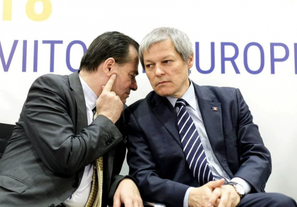 Dacian Ciolos si Ludovic Orban.