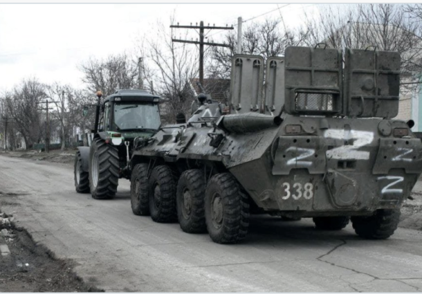 tanc, tractor, razboi in ucraina
