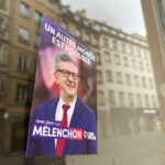 store-showcase-with-2022-french-presidential-election-with-lunion-populaire-poster-featuring-jean-luc-melenchon
