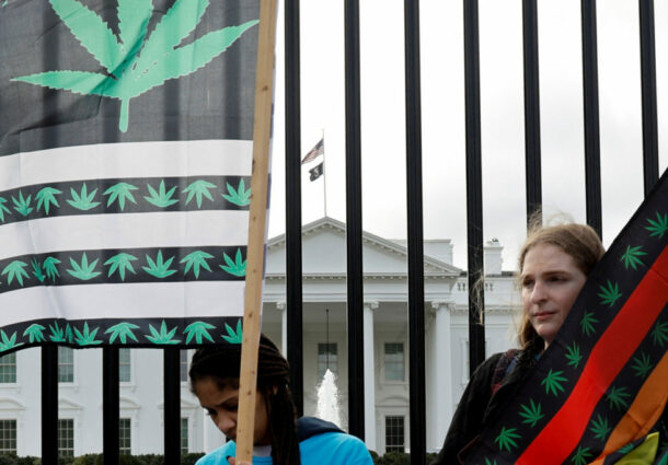 demonstrators-hold-a-rally-urging-u-s-president-biden-to-release-all-cannabis-prisoners-convicted-of-marijuana-related-charges-outside-of-the-white-house-in-washington