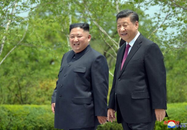 chinese-president-xi-jinping-and-north-korean-leader-kim-jong-un-meet-in-pyongyang