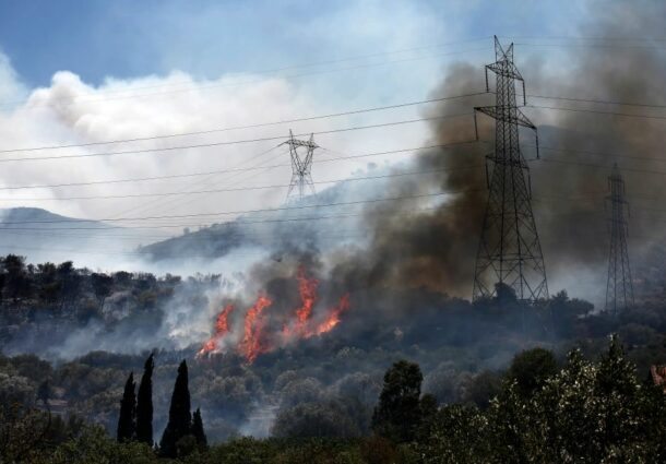 Cele mai multe incendii din Grecia au fost declansate „de mana omului”, spune guvernul