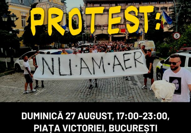 NU AM AER, protest, Alexandra Ivanov, Botosani, medici criminali, Piata Victoriei