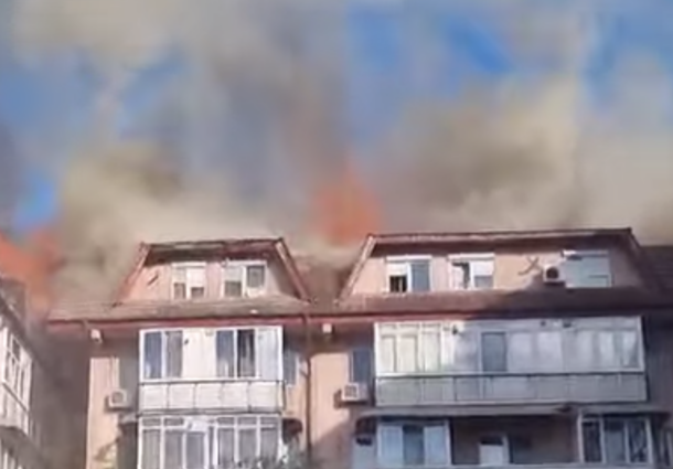 Incendiu in Craiova
