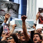 egyptians-shout-slogans-against-israel-and-the-usa-in-support-of-palestinians-in-cairo