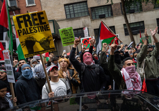 miting New York, sprijin, Palestina, colonizare, israeliana