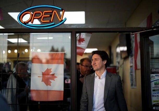 Justin Trudeau, restaurant, alungat, protestatari, pro-palestinieni