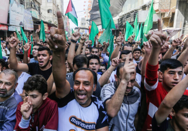 palestinienii, sustinere, Hamas, sondaj