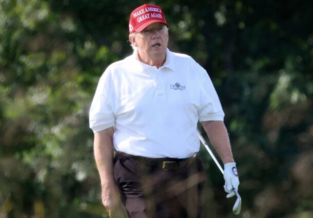 Donald Trump, campion, golf, postare, Joe Biden