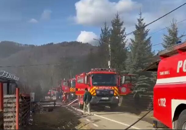 Pompieri in Suceava