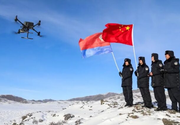 drone chinezesti, divizare, comunica