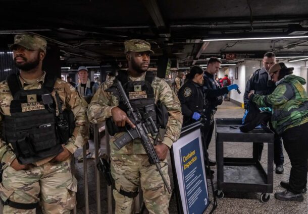 Garda Nationala, metrou, New York, violente