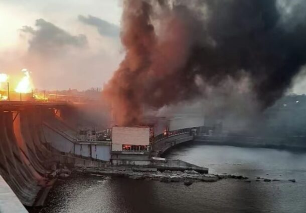 hidrocentrala, Ucraina, atacata, rachete, Rusia