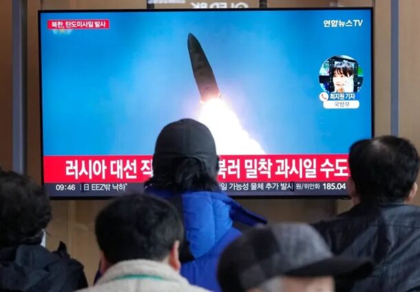 Coreea de Nord, rachete, lansare, Marea Japoniei