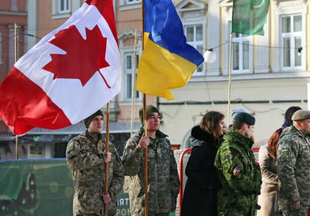 trupe canadiene, Ucraina, instructie
