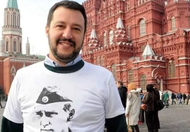 Matteo Salvini, acord, rupt, Rusia Unita, Vladimir Putin