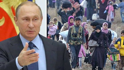 Rusia a pus la cale CRIZA refugiatilor PUTIN SUA au dorit sa stea singure pe tronul Europei iar acum vorbim de crize