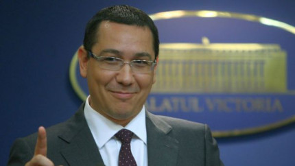 Ponta subliniaza PERFORMANTELE guvernarii sale Basistii sinistri merita tavaliti prin smoala