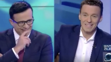 Solidaritate marca Antena 3. Cum isi bat joc Gadea si Badea de apelul in care se solicita ajutor in cazul jurnalistului retinut in Bulgaria - Video