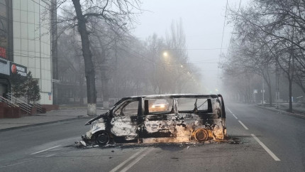 Bocancul greu al Rusiei a zdrobit revolutia din Kazahstan Ordinea a fost restabilita. Cei care nu se predau vor fi distrusi