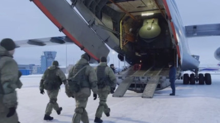 Parasutistii rusi au ajuns in Kazahstan. Moscova Au fost trimisi in scopul stabilizarii si al normalizarii situatiei