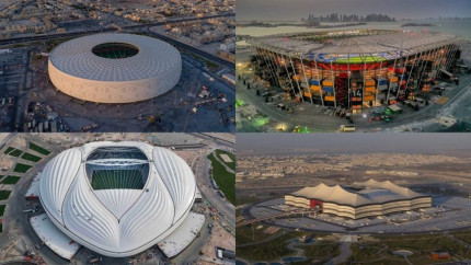 Organizatiile pentru apararea drepturilor omului spun ca sute de muncitori au murit pentru a construi stadioanele minune din Qatar
