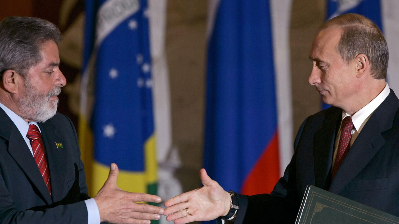 Lula si Putin au vorbit despre relatiile strategice dintre Brazilia si Rusia
