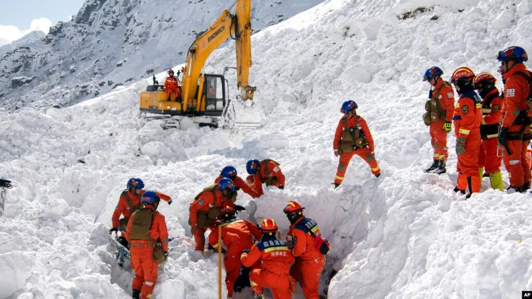 Avalansa in Tibet 28 de persoane au murit