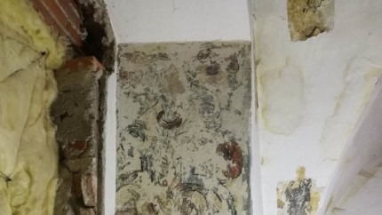 Cele mai vechi picturi murale renascentiste cunoscute din Cluj au fost gasite in casa Herepei vechea parohie reformata