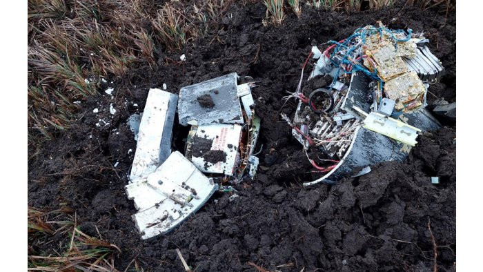 Inca  o racheta a cazut pe teritoriul Republicii Moldova. A fost sporit numarul patrulelor de politie pe zona de granita cu Ucraina