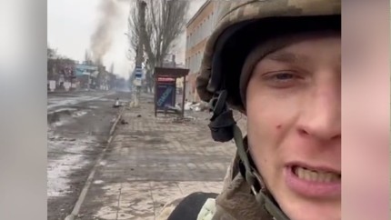 Batalia pentru Bahmut un soldat ucrainean a inregistrat un video din epicentrul razboiului - Video