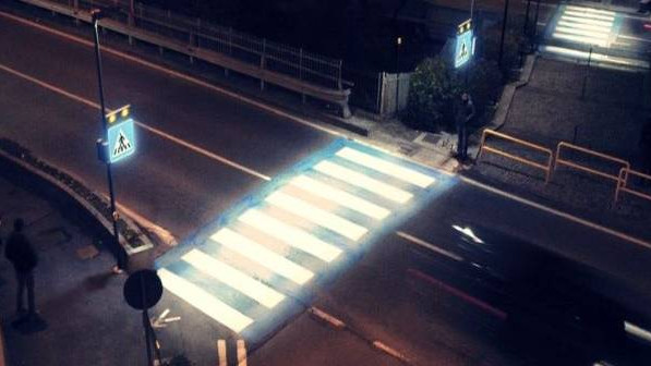 Timisoara pune in practica proiectul Treceri de pietoni mai sigure Zebre inaltate si luminate pe timp de noapte