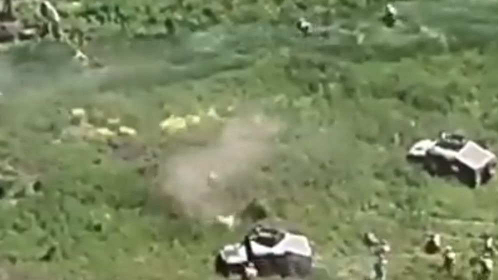 Filmare cu un atac al fortelor ucrainene. Au strapuns frontul rusesc in unele zone anunta ministerul britanic al apararii