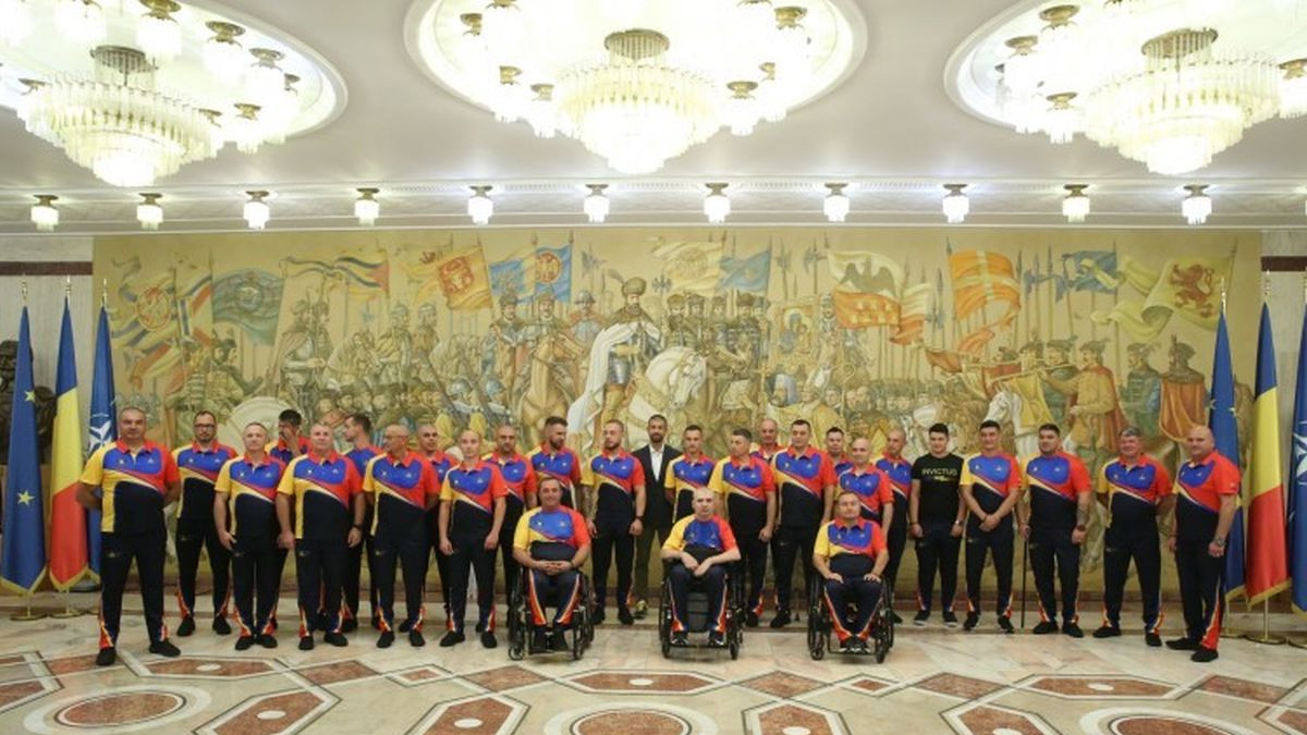Echipa Romaniei a cucerit 13 medalii patru de aur cinci de argint si patru de bronz la Jocurile Invictus desfasurate la Dusseldorf