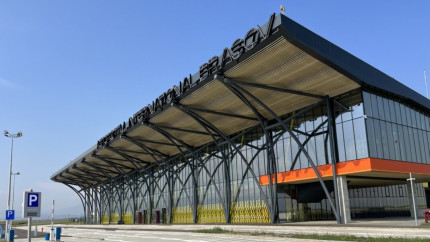 Rezultate bune pentru Aeroportul Brașov în 2025. Traficul de pasageri a crescut cu 48 în 2025 la peste 337.000 de călători
