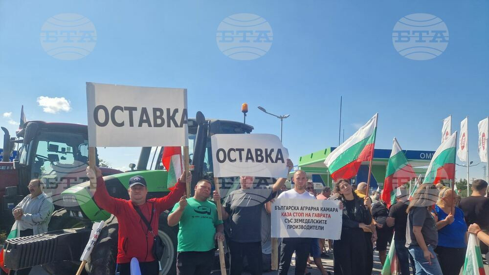 Granita Romaniei cu Bulgaria inchisa astazi pentru cel putin doua ore din cauza protestelor fermierilor bulgari