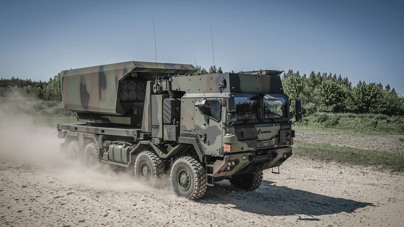 Europa a prezentat cel mai avansat sistem de lansatoare de rachete GMARS o varianta imbunatatita a HIMARS. Raza de actiune de 700 km - Video