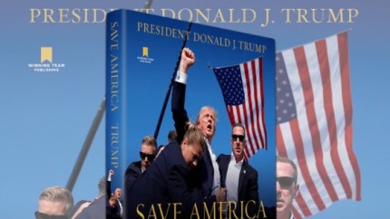 In noua sa carte compusa in special din fotografii Donald Trump lauda dictatorii lumii sustine ca s-a inteles bine cu Putin si ameninta ca-l va baga la inchisoare pe Mark Zuckerberg