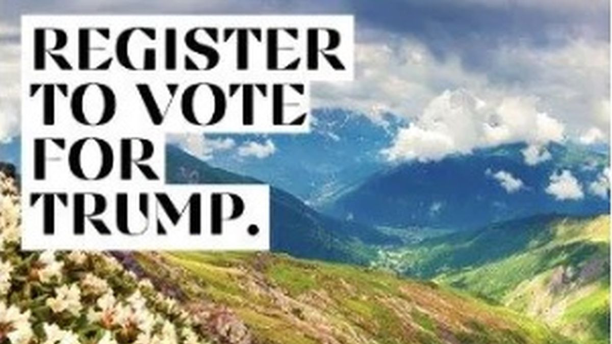 Echipa de campanie a lui Donald Trump a difuzat in statul Georgia afise digitale in care apar peisaje din tara din Caucaz cu acelasi nume