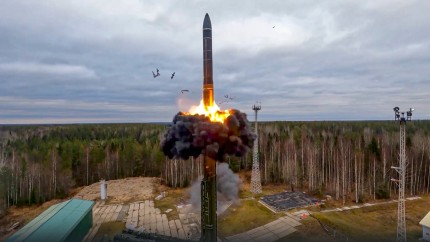 Escaladare majora Rusia ar fi tras o racheta balistica intercontinentala ICBM impotriva Ucrainei Prima utilizare militara reala a ICBM