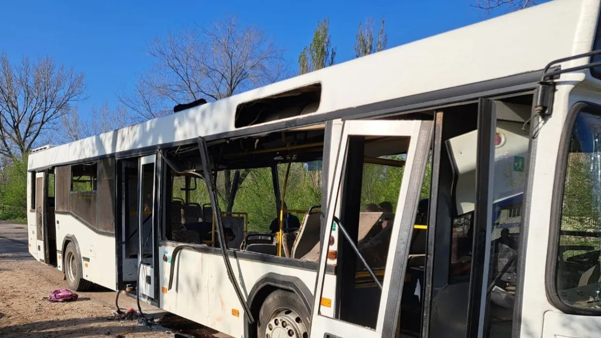 9 morti si zeci de raniti dupa ce o drona ruseasca a lovit un autobuz cu muncitori in regiunea ucraineana Dnipropetrovsk