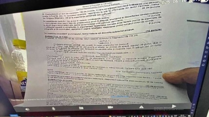 Un candidat din judetul Cluj a pus pe net subiectele la proba de limba romana din sala de examen. A avut o camera ascunsa in instrumentul de scris