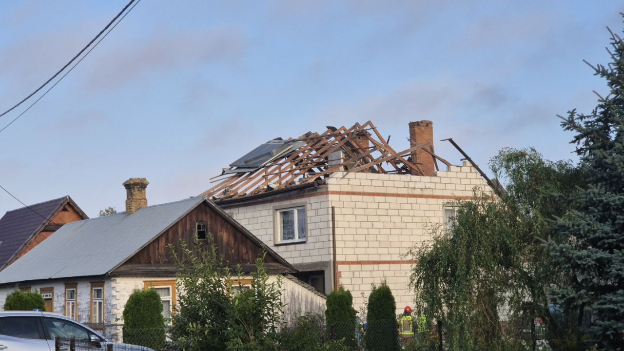 O dronă rusească s-a prăbușit pe o casă din voievodatul Lublin din estul Poloniei  din fericire nu s-au înregistrat victime
