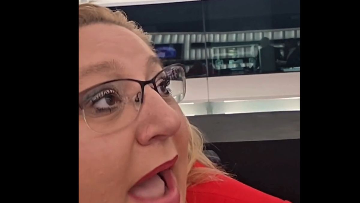 Șoșoacă a atacat-o cu zbierete pe madam Maia Sandu în Parlamentul European. Apoi s-a certat cu agenții de ordine Lăsați-mă în pace dacă nu știți istorie - VIDEO