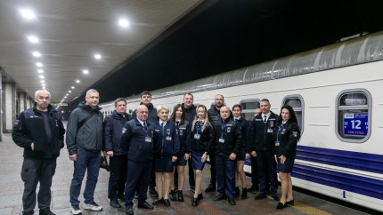 Primul tren direct Kiev - Bucureşti a ajuns în Gara de Nord cu 80 de minute întârziere. Un bilet costă 420 de lei