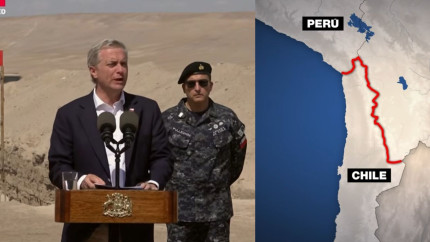 Președintele nou ales al Republicii Chile a început construcția unei bariere la frontiera cu Peru la mai puțin de o săptămână de la preluarea mandatului. Vrea să stopeze imigrația ilegală pe modelul lui Trump